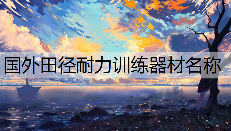 国外田径耐力训练器材名称