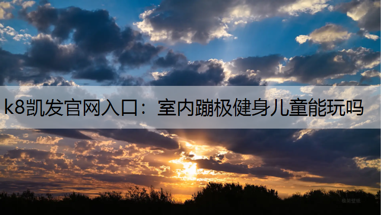 k8凯发官网入口：室内蹦极健身儿童能玩吗