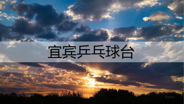 宜宾乒乓球台