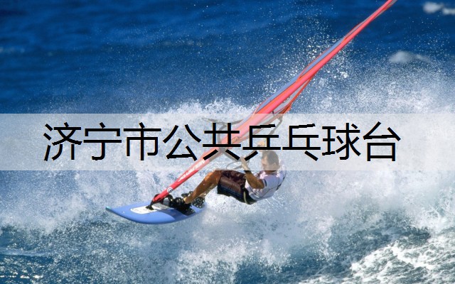 济宁市公共乒乓球台